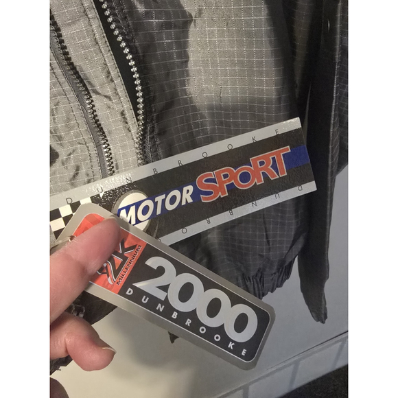 Vintage! NWT DUNBROOKE Motorsports Men's Jacket Size XL Full Zip Windbreaker - Picture 8 of 8